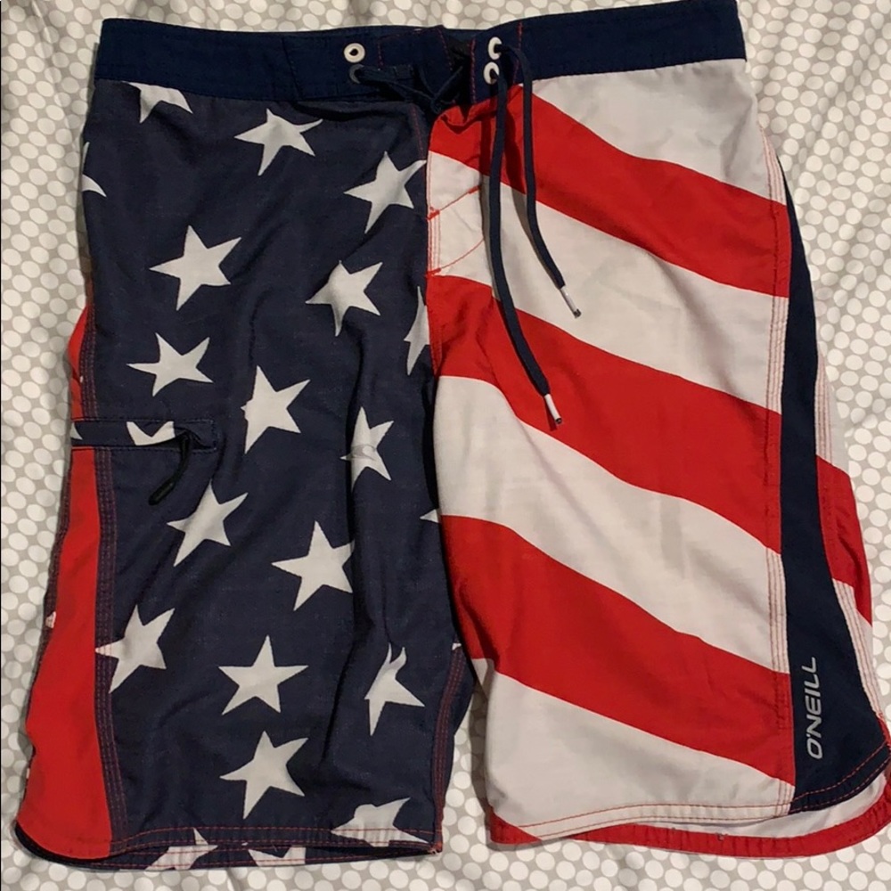 Stars and Stripes Super Freak O’NEILL Swim Trunks